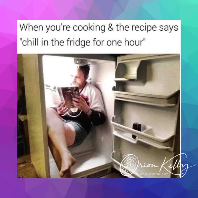  chill in the fridge for an hour