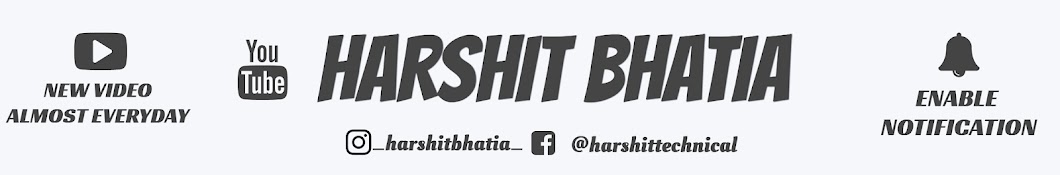 Harshit Bhatia YouTube channel avatar
