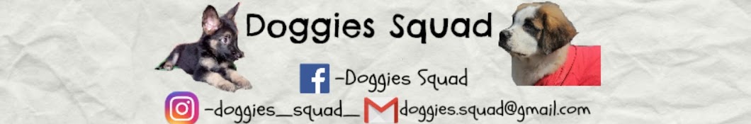 Doggies Squad- Dog training ইউটিউব চ্যানেল অ্যাভাটার