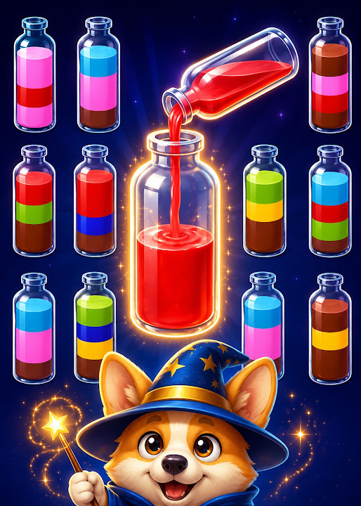 Wizard Puppy: Magic Sort — cover art