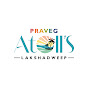 Praveg Atoll's Lakshadweep logo