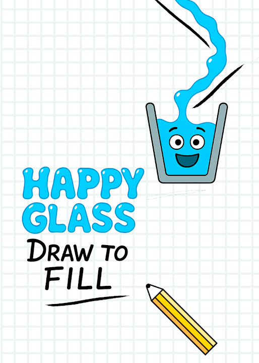 Happy Glass - Draw to Fill — cover art