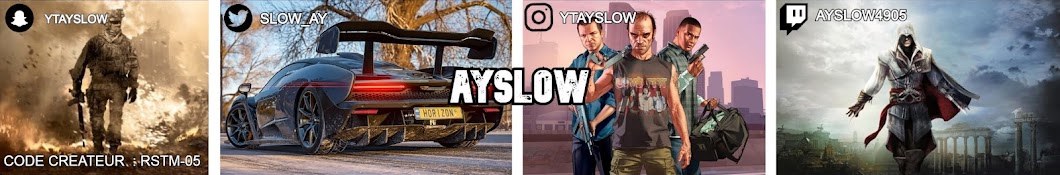 AySlow Avatar canale YouTube 