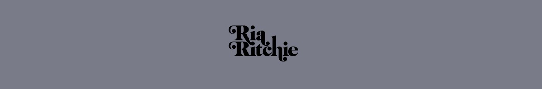 Ria Ritchie YouTube 频道头像