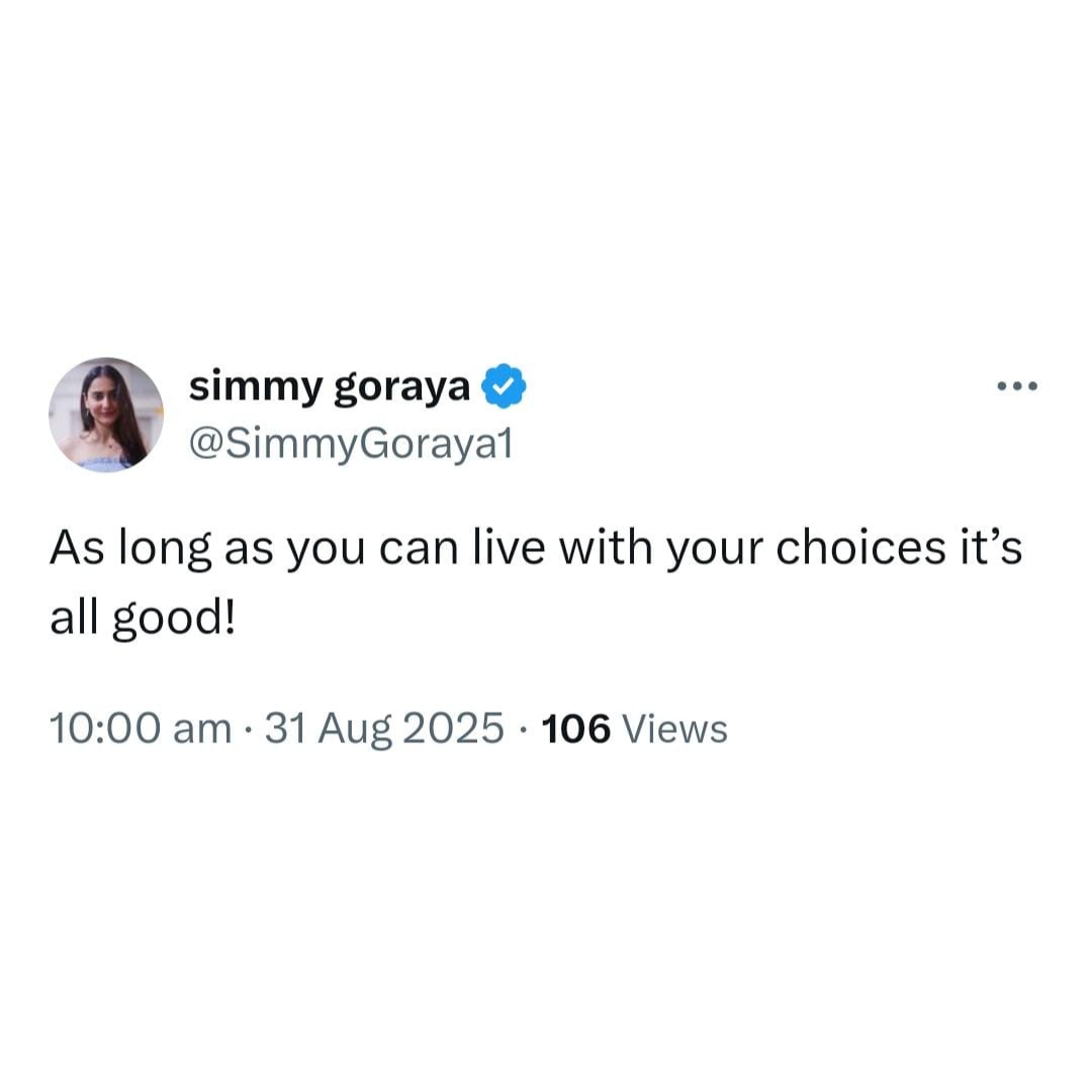 Post from Simmy Goraya