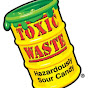 Toxic Waste Hazardously Sour Candy logo