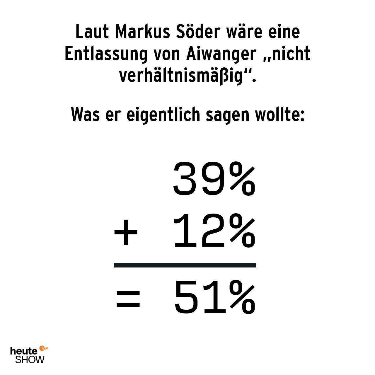 Post from zdf heute show