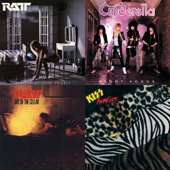 80s glam rock cd mix