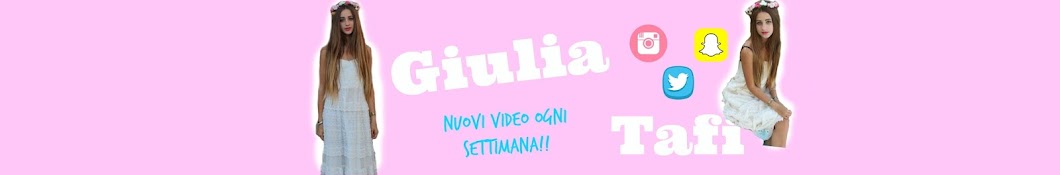 Giulia Tafi Avatar canale YouTube 
