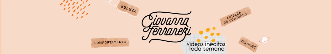 Giovanna Ferrarezi YouTube channel avatar