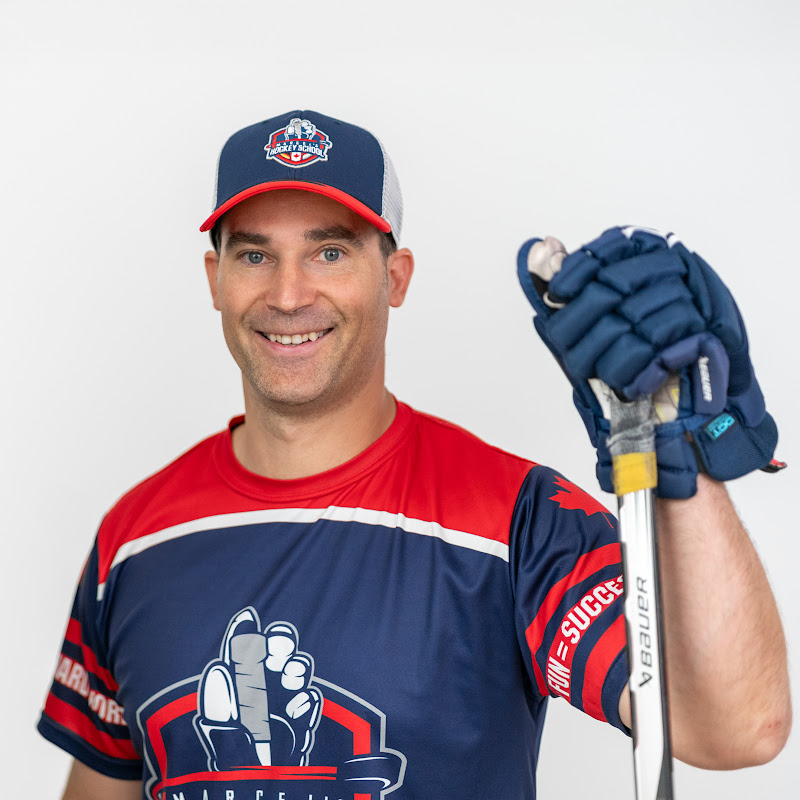 Marcel's Hockey School Logo