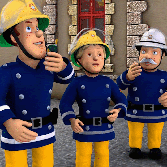 Post from Fireman Sam