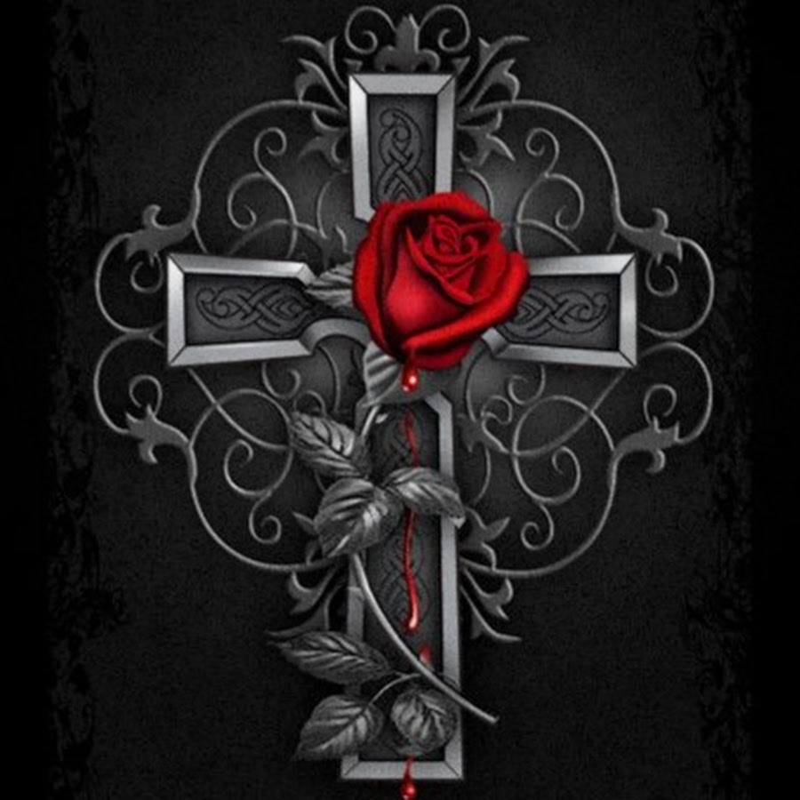 Крест и роза