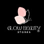 GlowBeautystores,GlowNaturally, Shine Confidently. logo