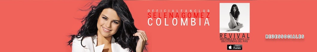 Selena Gomez Colombia YouTube channel avatar