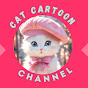 Cat cartoon logo