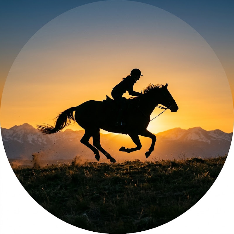 신장차시 초원 | Horse Girl in Qiaxi