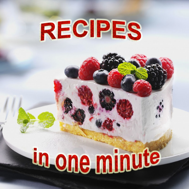 Recipes in one minute