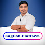 Unique English platform. logo