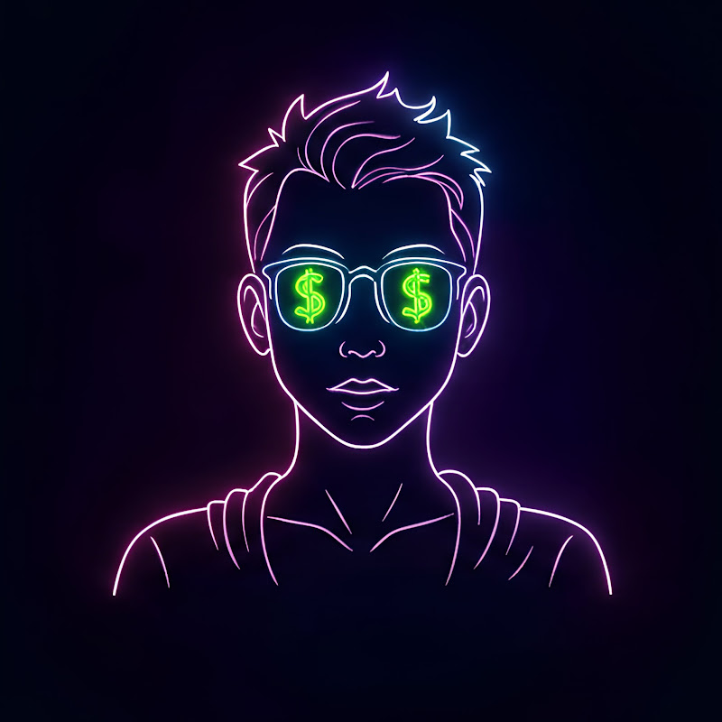 Neon Money Matrix