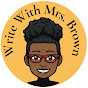 Write with Mrs. Brown logo