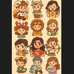 十二星座搞笑日常アイコン画像