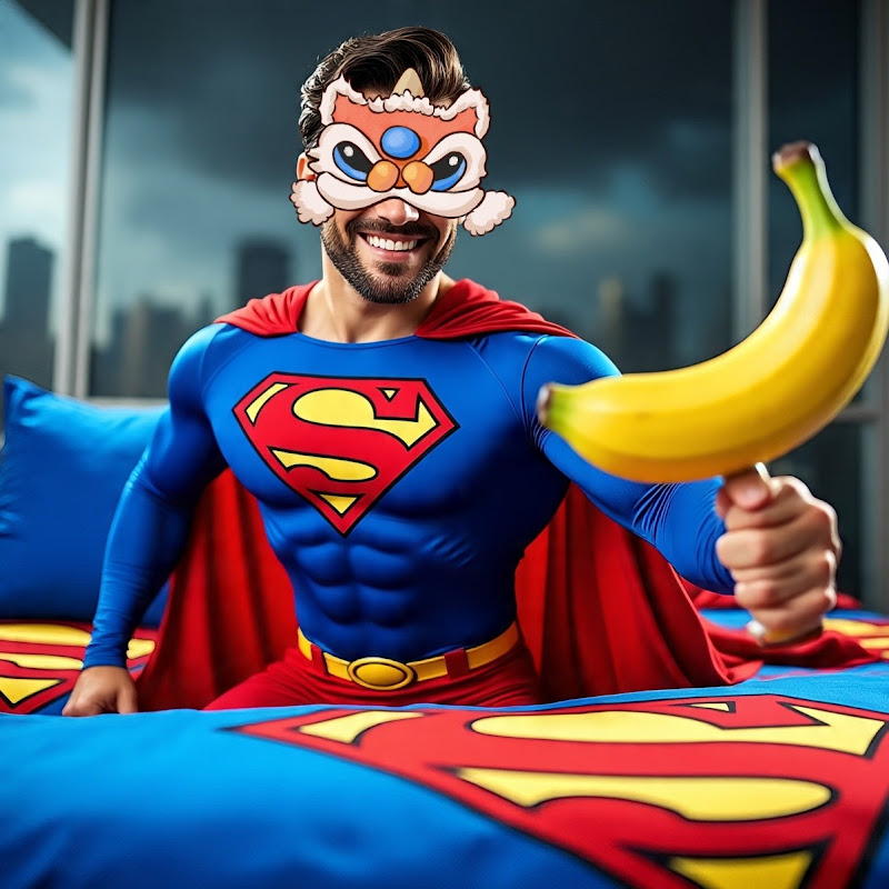 Banana Bed Superman