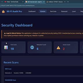 WiFi Audit Pro 🔐 | Complete Wi-Fi Security Audit Tool | Cybersecurity Project