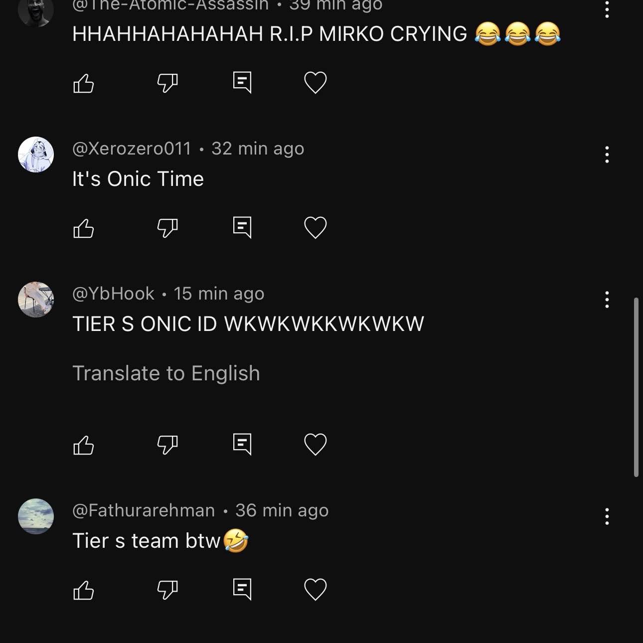 Post from Mirko