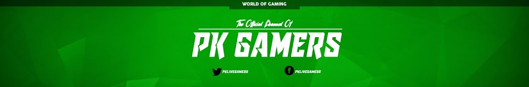 PK Gamers YouTube 频道头像
