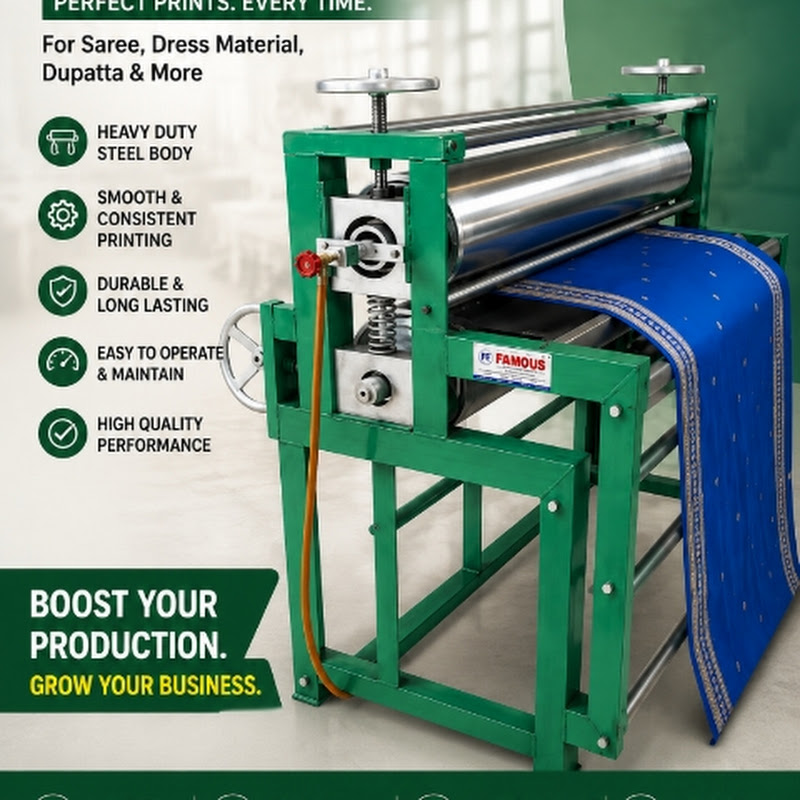 CALENDER PRESS MACHINE FAMOUS ENGINEERING WORK 