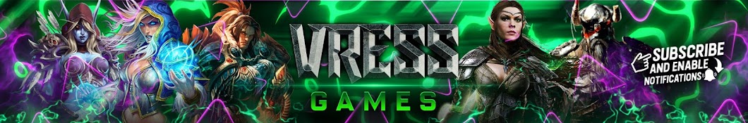 Vress Games यूट्यूब चैनल अवतार