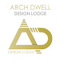 ARCH DWELL DESIGN LODGE logo