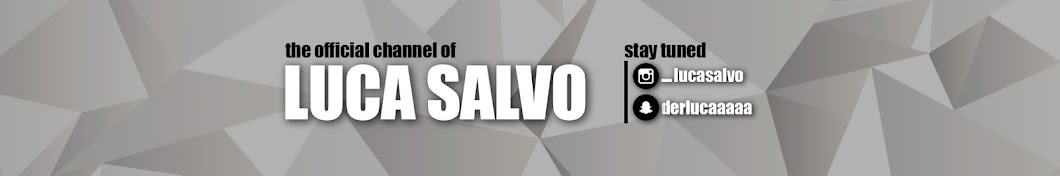 LUCA SALVO YouTube channel avatar