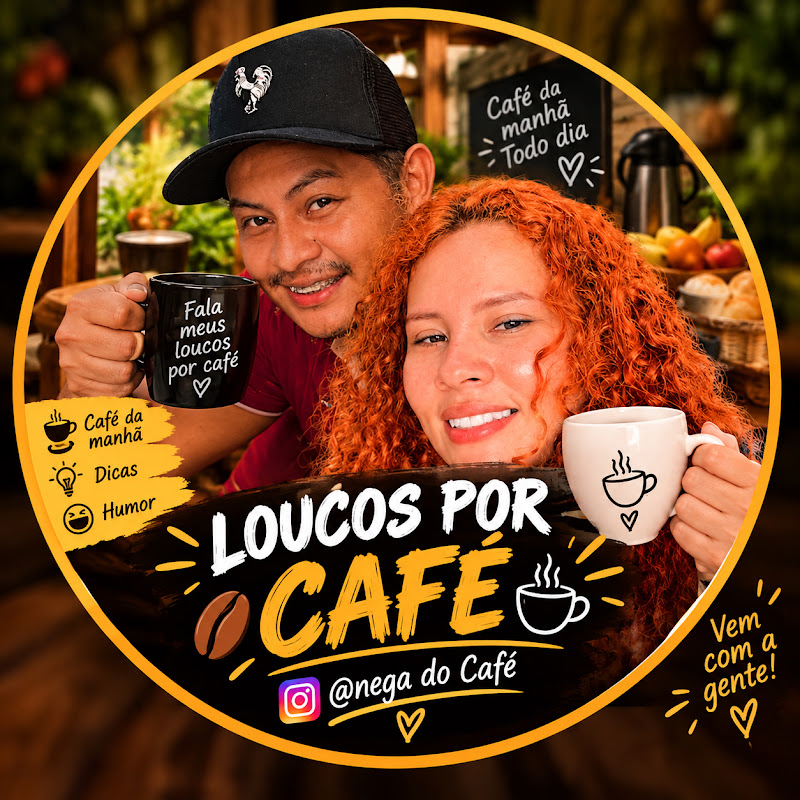 CASAL LOUCOS POR CAFÉ😄☕️