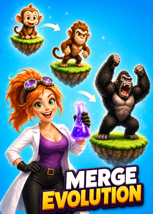 Merge Evolution: Idle Clicker — cover art