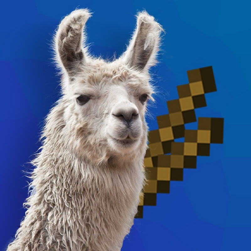 Llama and Sticks Logo