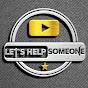 Let's help someone logo