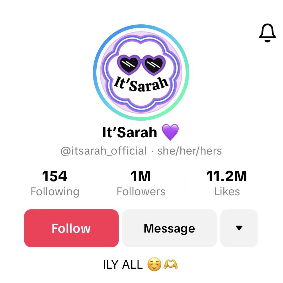 Post from It’Sarah 💜