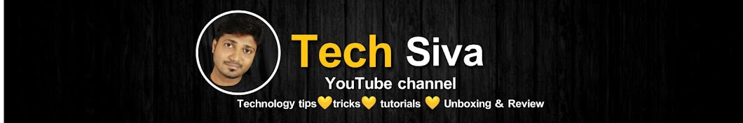 Tech Siva YouTube 频道头像