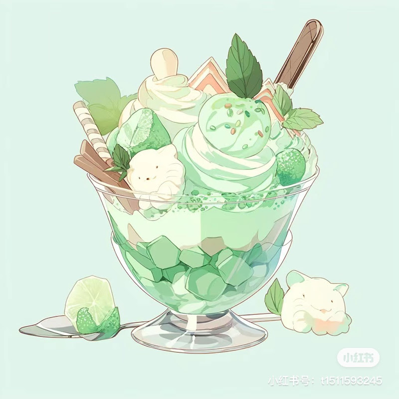 流浪薄荷巧 Logo