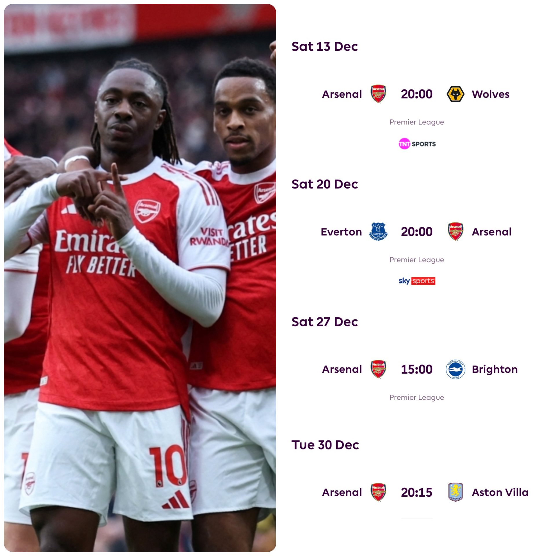 Post from Arsenal News Channel