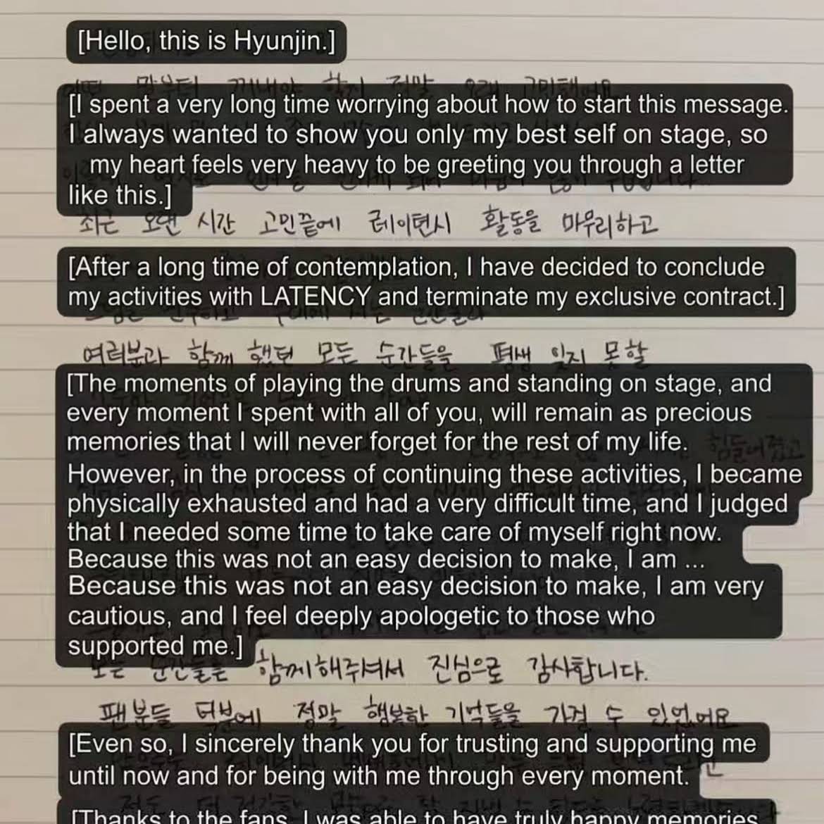 Post from mandy!
