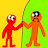 Red & orange friends 