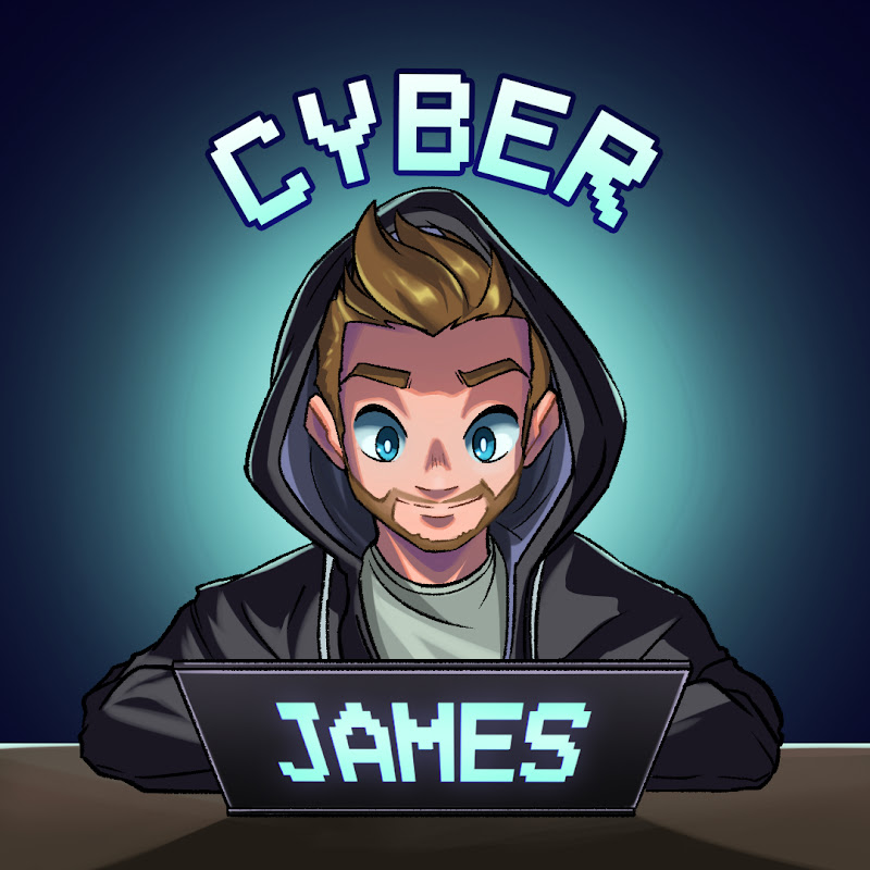 Cyber James Logo