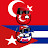 LUCIANO B.TURQUIA y Countryballs Cuba.