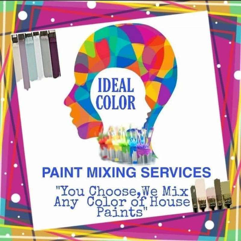 IDEAL COLOR PAINT.MIXING T.V.