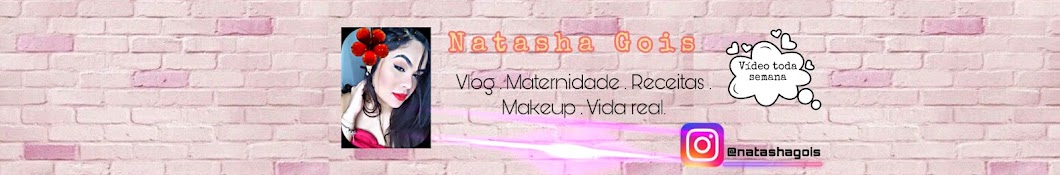Natasha GÃ³is YouTube kanalı avatarı