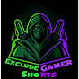 Exclude Gamer shorts logo