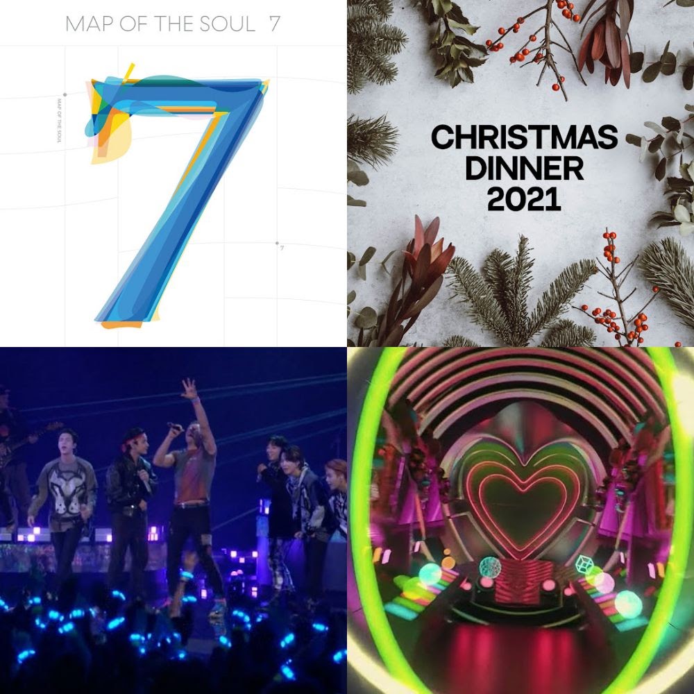 BTS ♪Friends ♪My Universe ♪permission to Dance  ♪Butter ♪Dynamite +